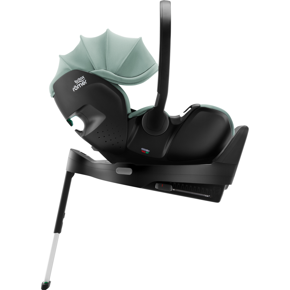 New Britax Romer Baby-Safe Pro Car Seat Jade Green with Vario Basse 5Z - Clearance