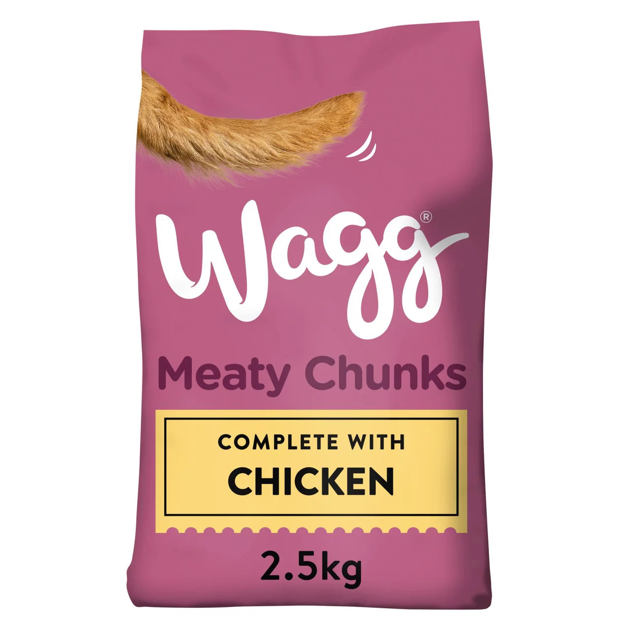 Wagg Meaty Chunks (Chicken) 2.5kg - Out of Date