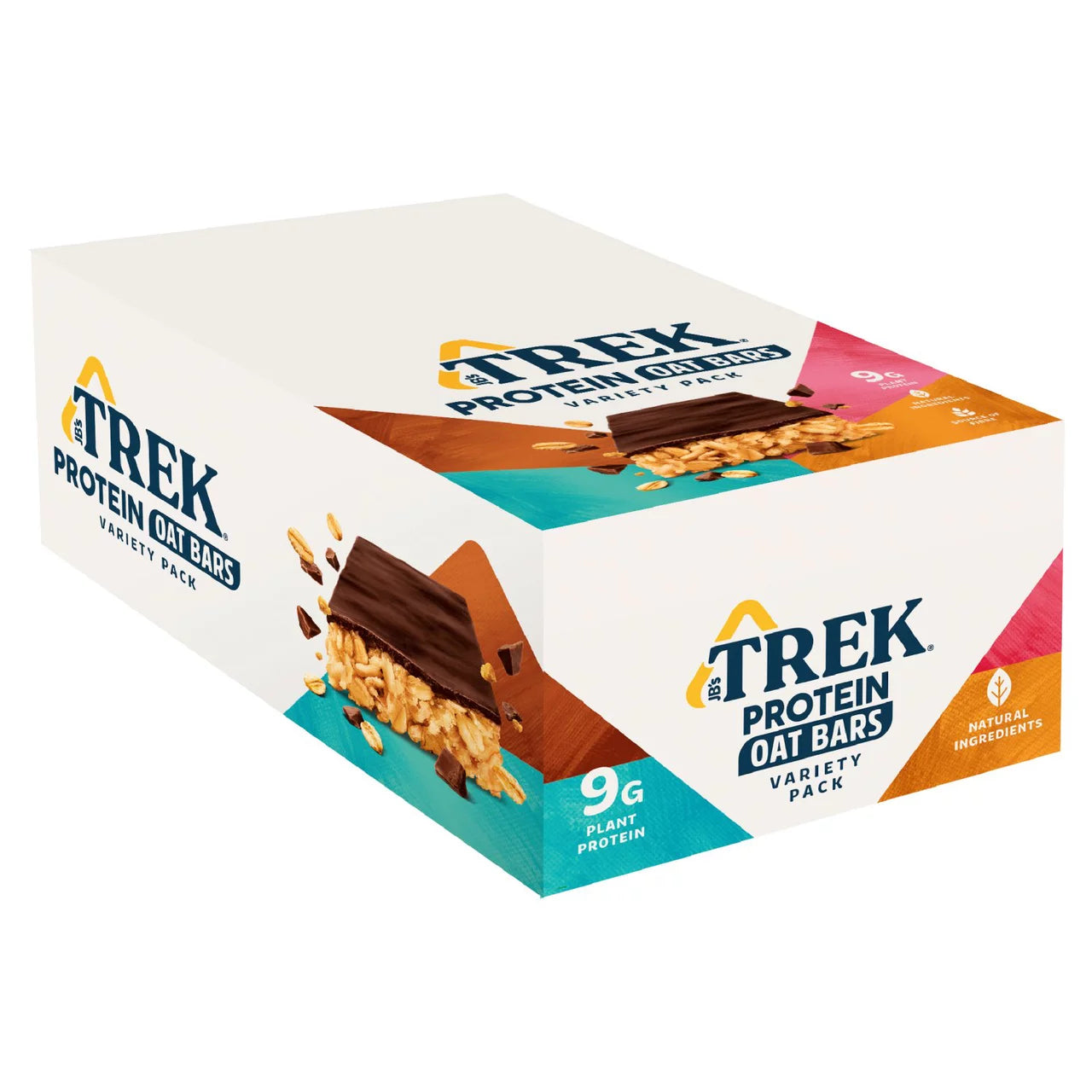 Trek Protein Oat Bar Variety 16 x 50g - Out of Date