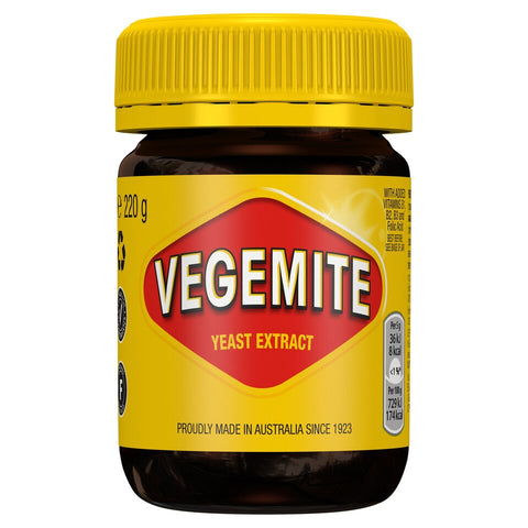 Vegemite Yeast Extract 220g - Out of Date