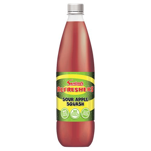 Swizzels Refreshers Sour Apple Flavour Squash 1L - Out of Date