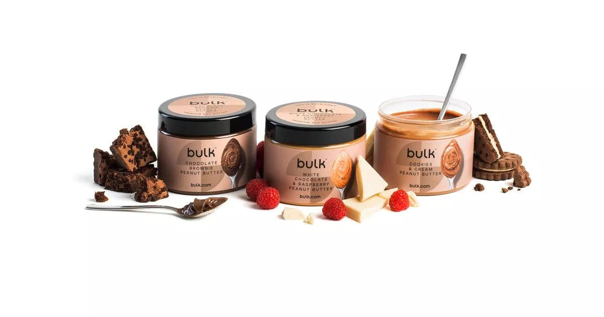 Bulk White Choc & Raspberry Peanut Butter 500g - Out of Date