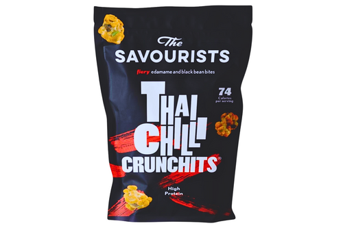 The Savourists Thai Chilli Crunchits 8 x 60g (case) - Out of Date