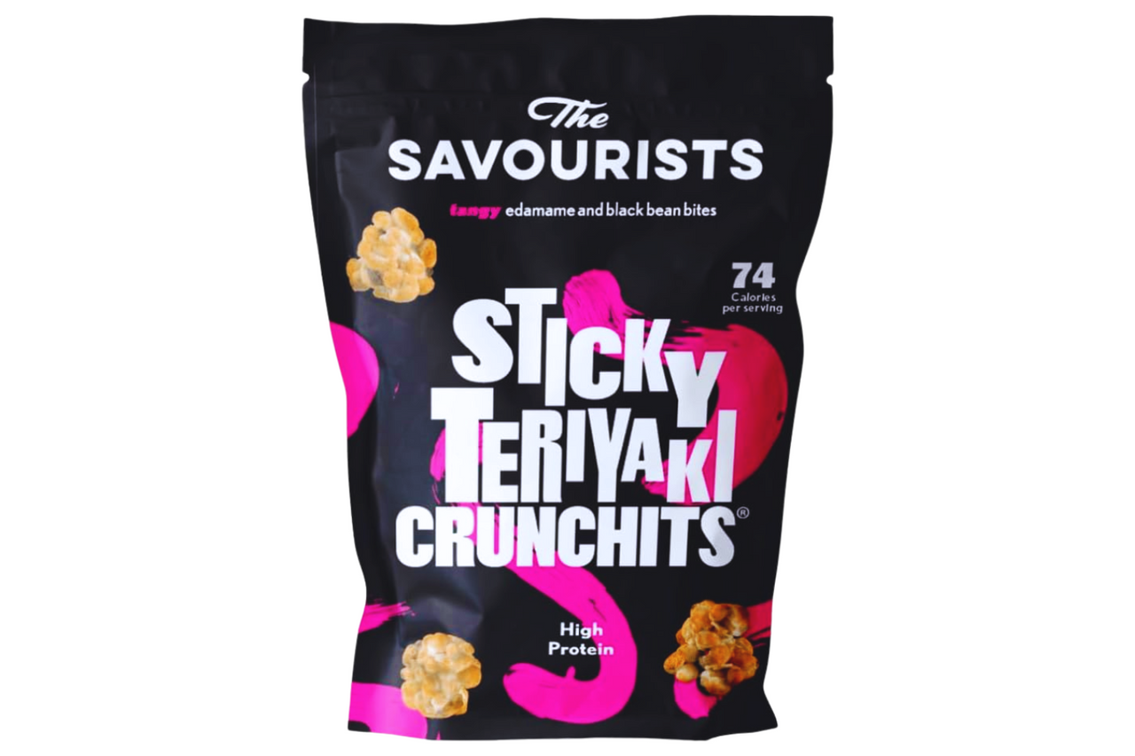The Savourists Sticky Teriyaki Crunchits 8 x 60g (case) - Out of Date