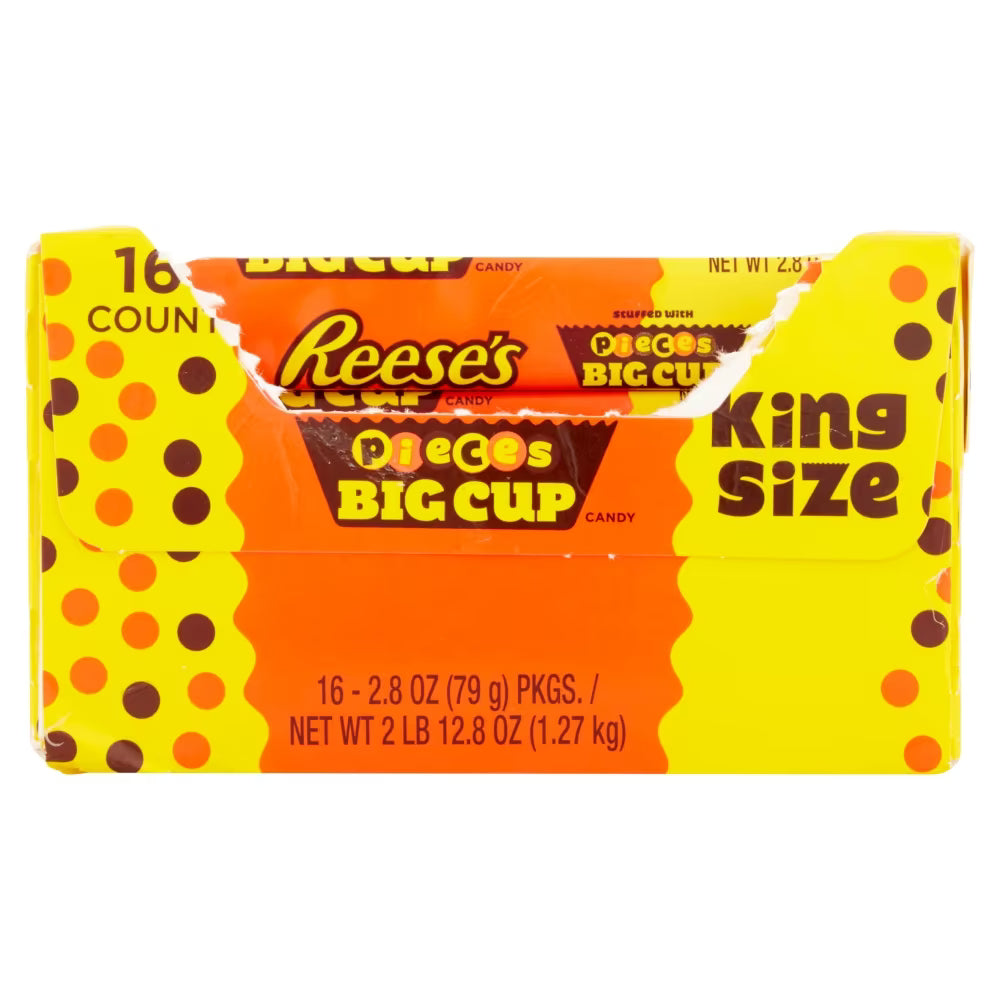 Reese's Big Cup with Pieces King Size 16 x 79g (case) - Out of Date