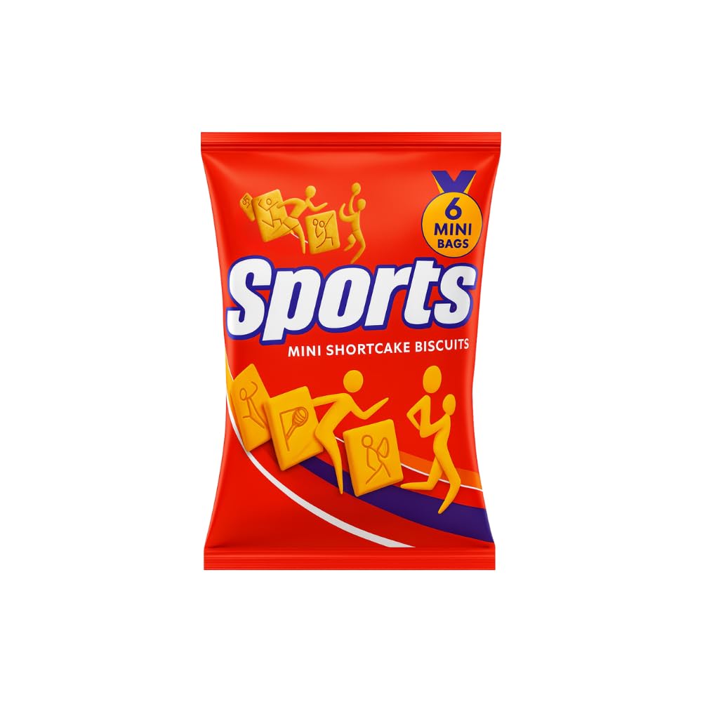 Fox's Sport Mini Shortcake Biscuits 6 x 20g - Out of Date