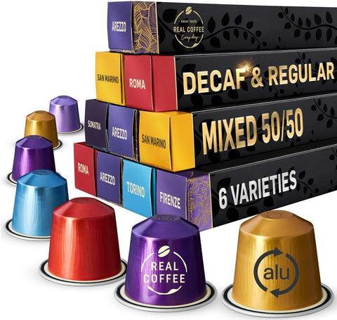Real Coffee Nespresso Pods 10 Pods - Out of Date