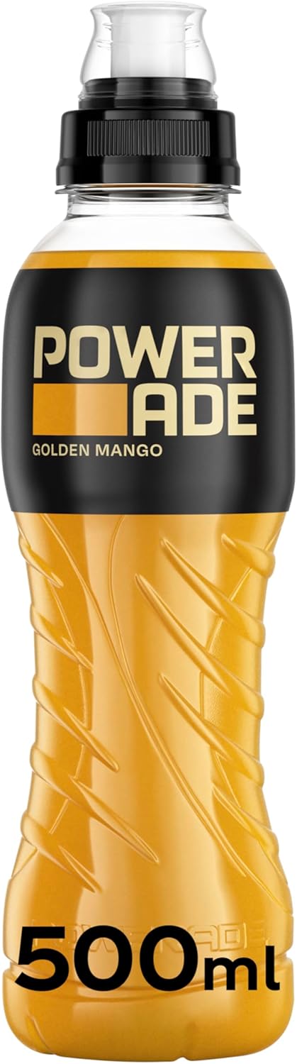 Powerade Golden Mango 12 x 500ml - Out of Date