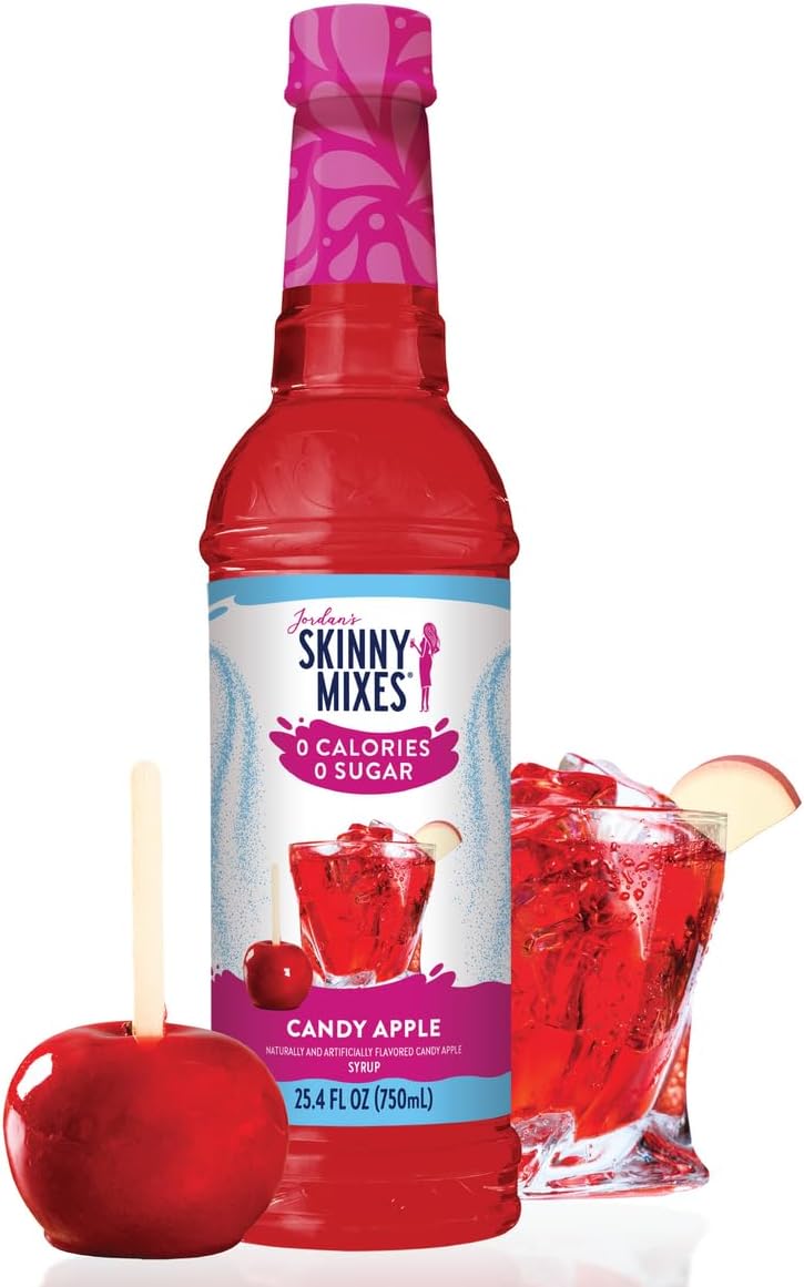 Jordan's Skinny Mixes Candy Apple Syrup 750ml - Out of Date