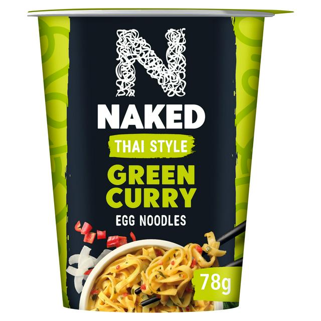 Naked Noodles Thai Green Curry 6 x 78g - Out of Date