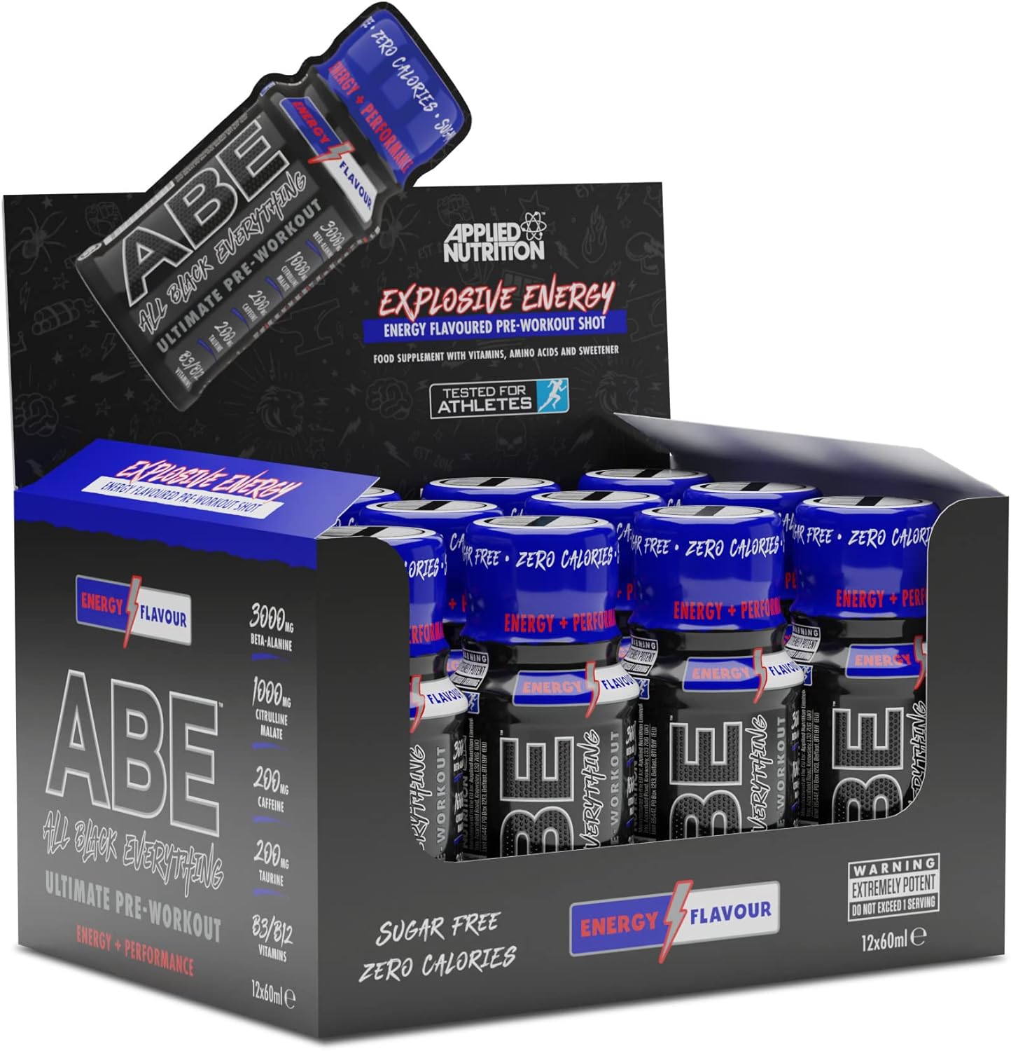 Applied Nutrition ABE Shot 12 x 60ml