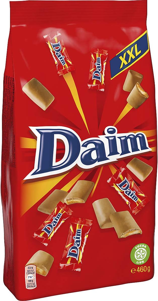 Daim Chocolate Bag 460g - Short Dated