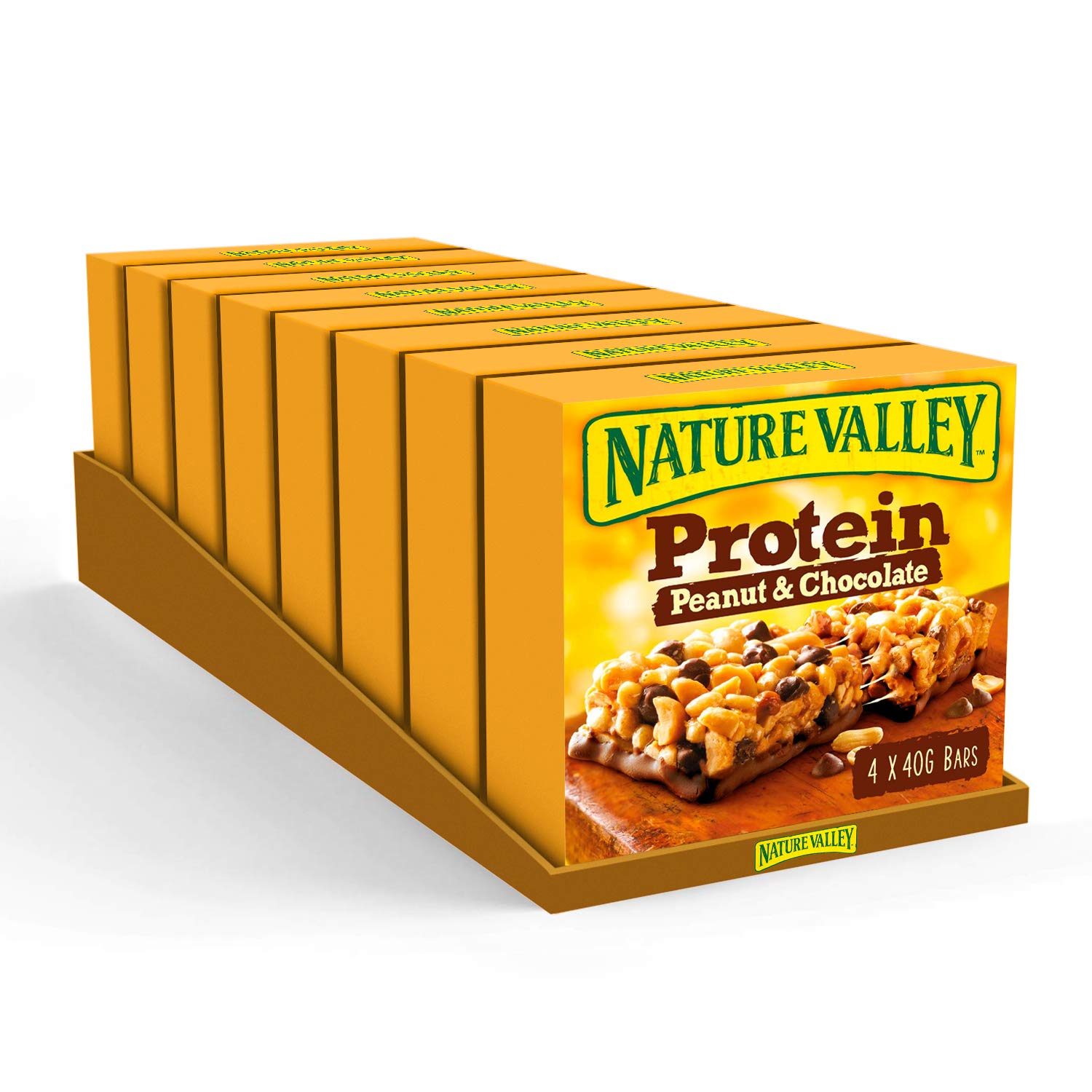 Nature Valley Protein Chocolate & Peanut 8 x 4 x 40g (case) - Out of Date