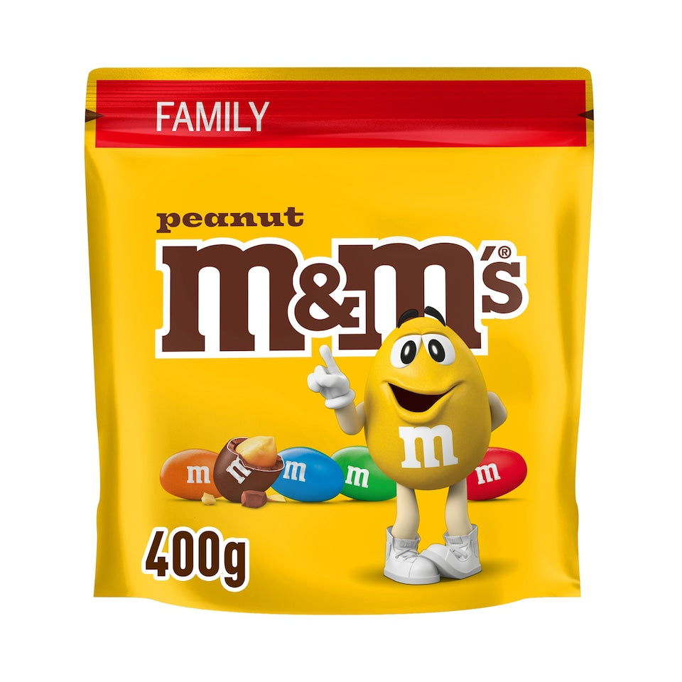M&Ms Peanut 400g - Out of Date