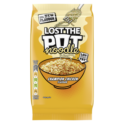 Lost The Pot Noodle Champion Chicken 16 x 85g (Box) - Short Dated