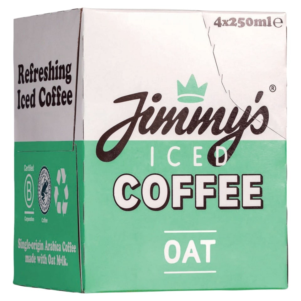 Jimmy's Iced Oat Coffee 24 x 250ml - Out of Date