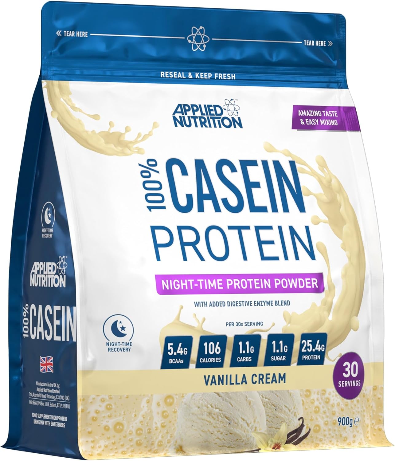 Applied Nutrition 100% Casein 900g