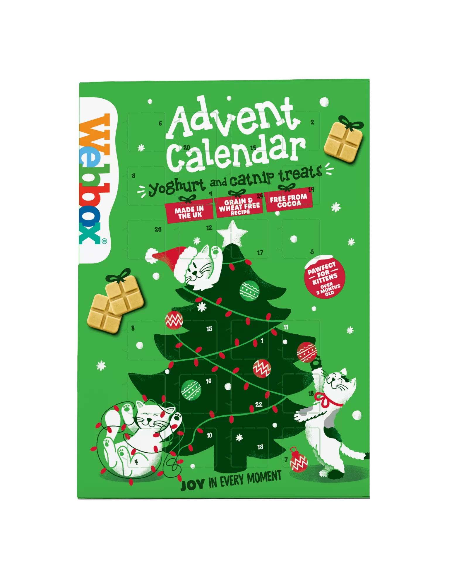 Webbox Advent Calendar for Cats 70g - Out of Date
