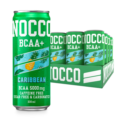 NOCCO Caribbean BCAA+ (Caffeine Free) 12 x 330ml