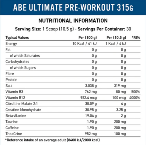 Applied Nutrition Swizzels Love Hearts ABE Pre Workout 315g