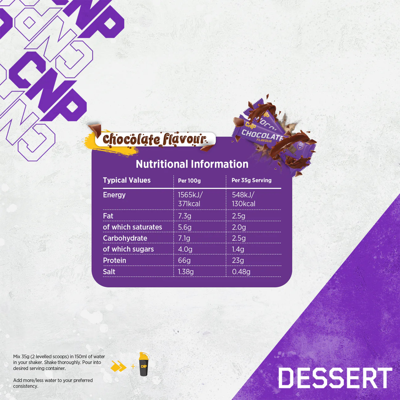 CNP Professional Dessert 350g - Out of Date