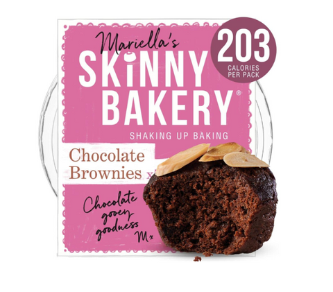 Skinny Bakery Chocolate Brownie Pearls (6 pack x 5 cakes)