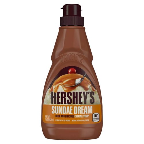 Hershey's Sundae Dream Caramel Syrup 425g - Out of Date