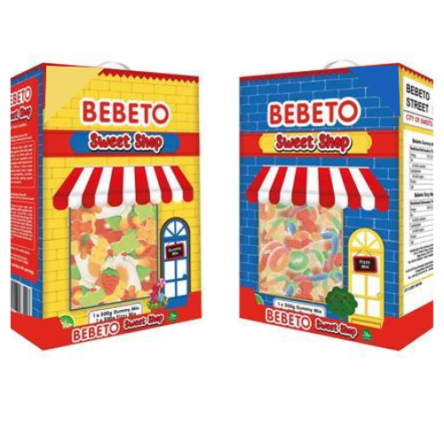 Bebeto Sweet Shop 400g (Gummy & Fizzy Mix) - Short Dated