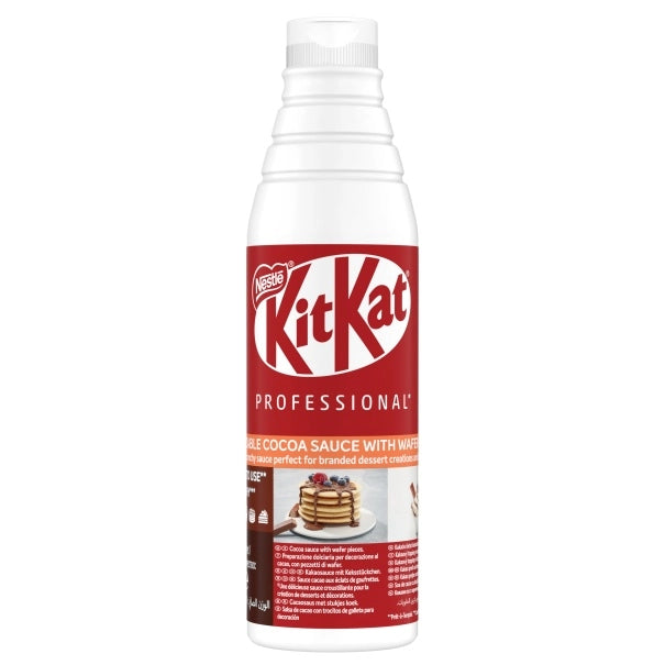 KitKat Professional Sauce with Wafer Pieces 6 x 1kg (case) - Out of Date