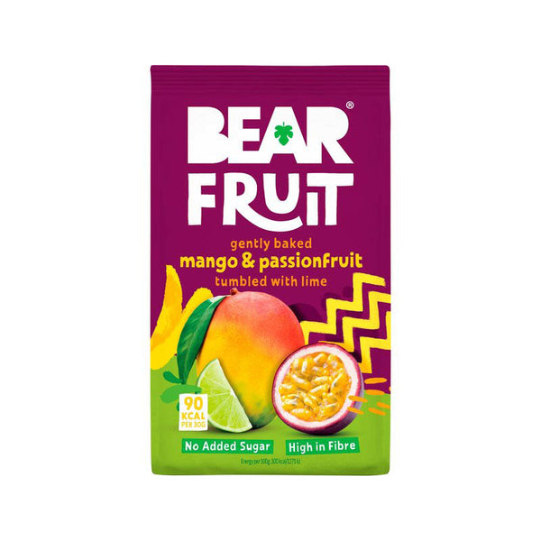 BEAR Fruit Mango & Passionfruit Sharing Bags 75g - Short Dated