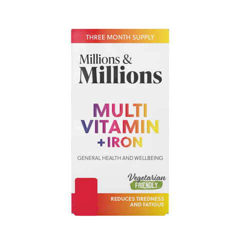 Millions & Millions Multivitamins + Iron 360 Tablets