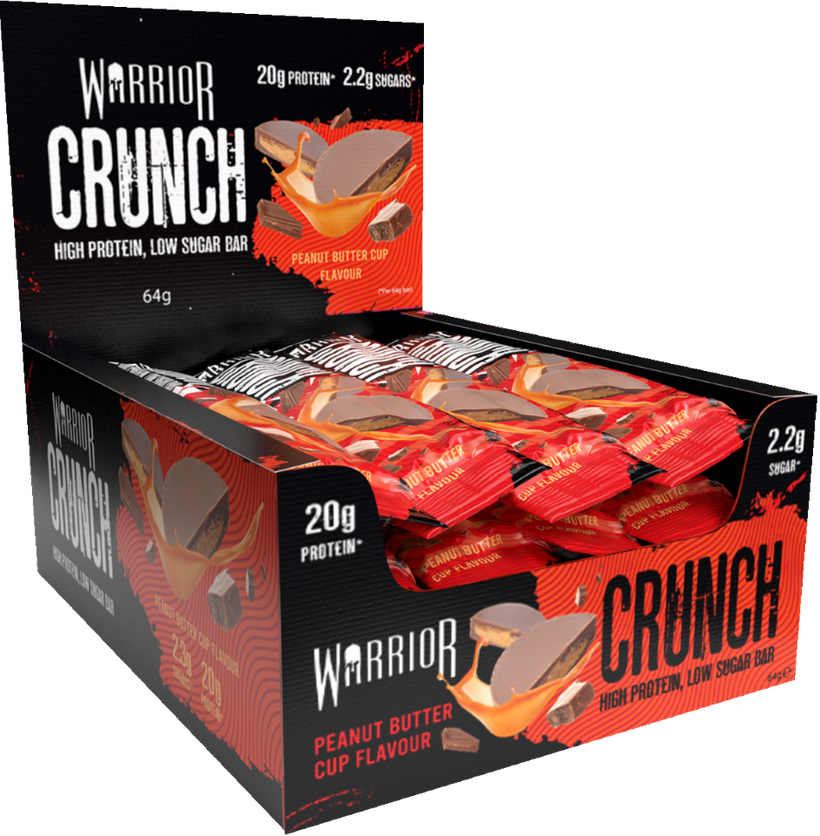 Warrior Crunch Bars 12 x 64g