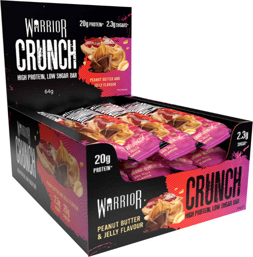 Warrior Crunch Bars 12 x 64g