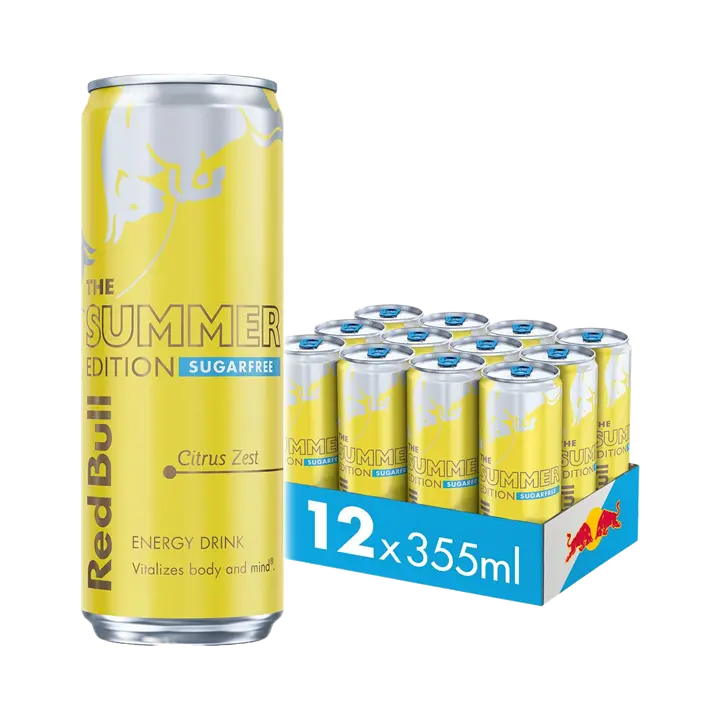 Red Bull Sugar Free Editions 12 x 355ml