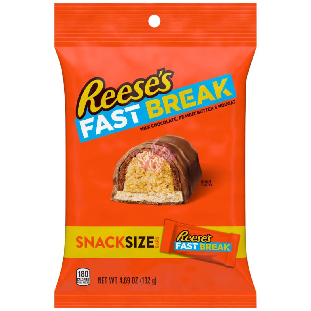 Reese's Fast Break Snack Size Bag 133g - Out of Date