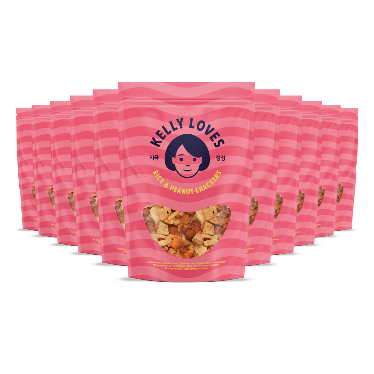 Kelly Loves Rice & Peanut Crackers 12 x 80g (box) - Out of Date
