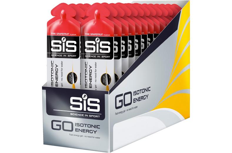 SIS Go Isotonic Pink Grapefruit Energy Gel 30 x 60ml - Out of Date