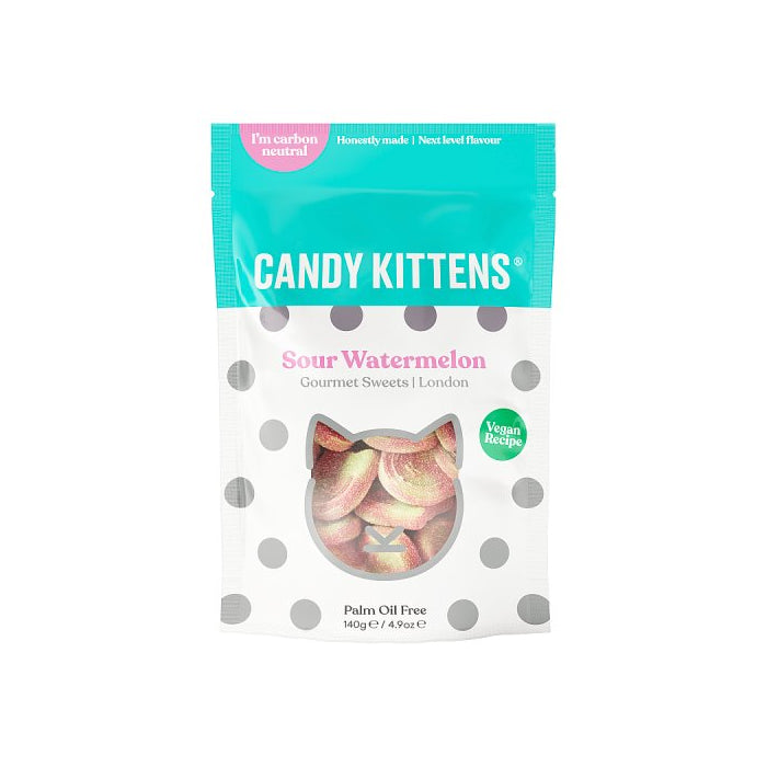 Candy Kittens Sour Watermelon Gourmet Sweets 125g