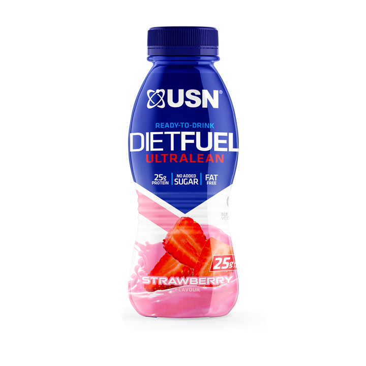 USN Diet Fuel Ultralean RTD 8 x 310ml - gymstop