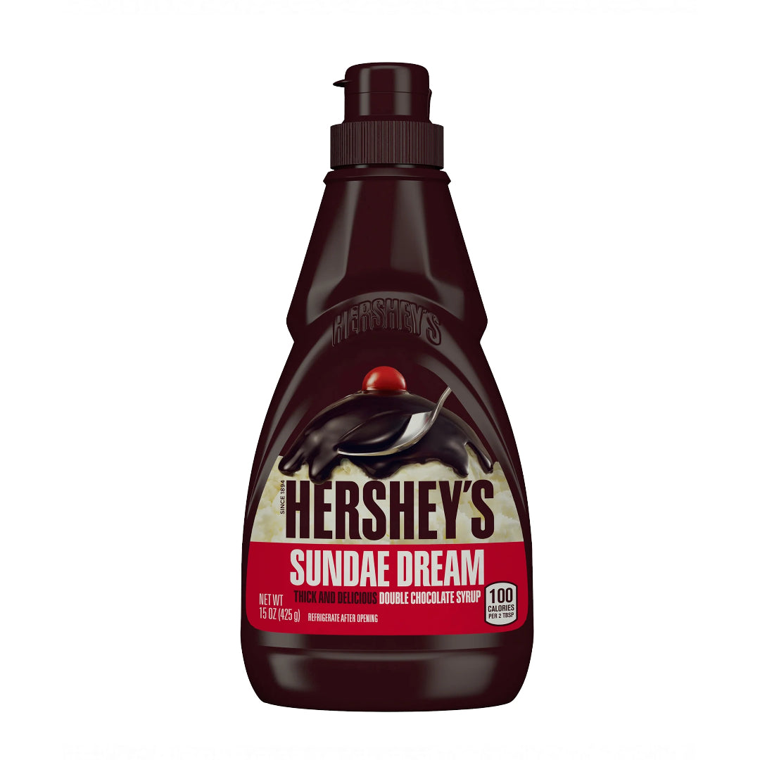 Hershey's Sundae Dream Double Chocolate Syrup 425g - Out of Date