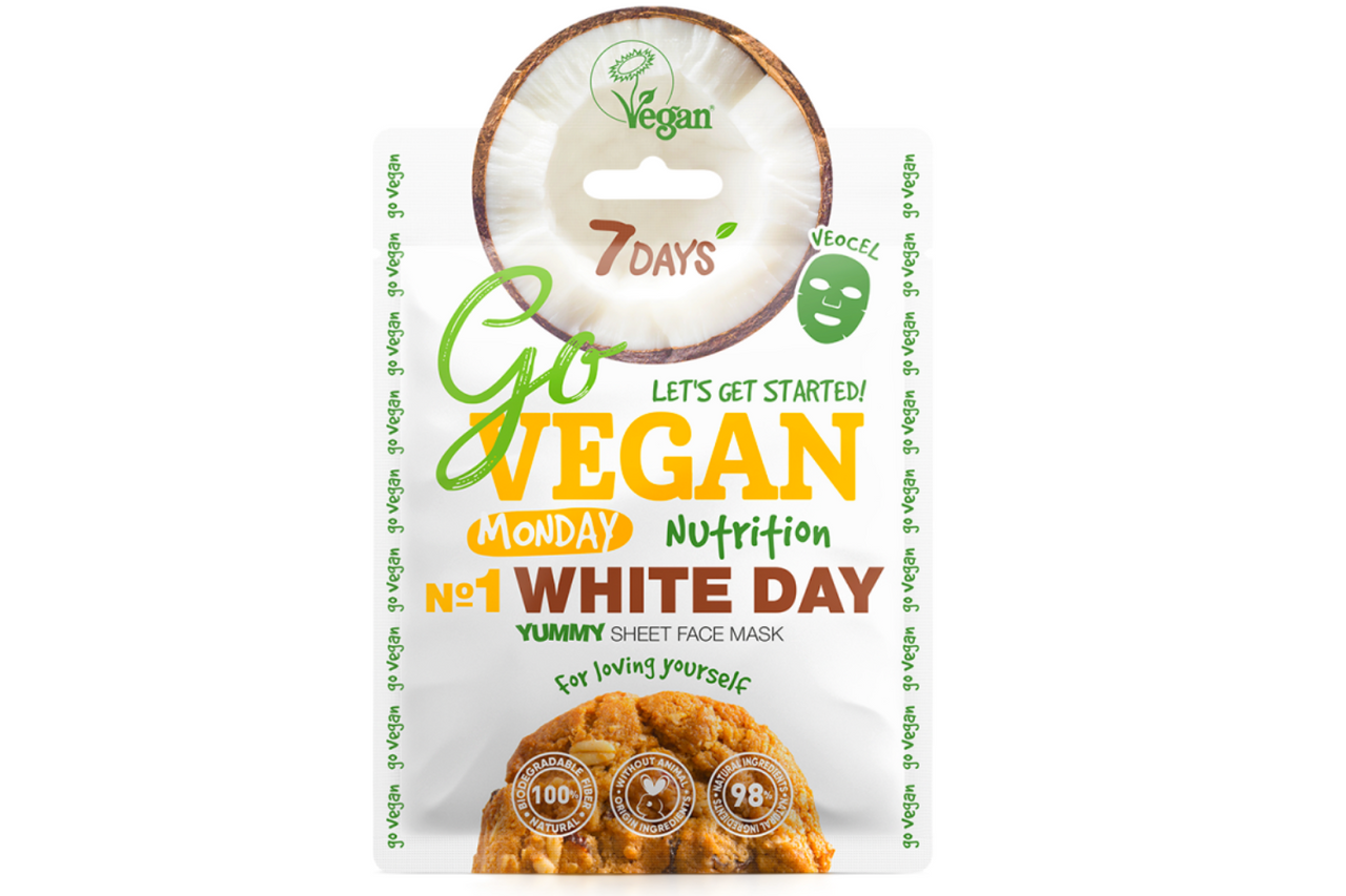 7 Days Go Vegan Sheet Face Mask 25g