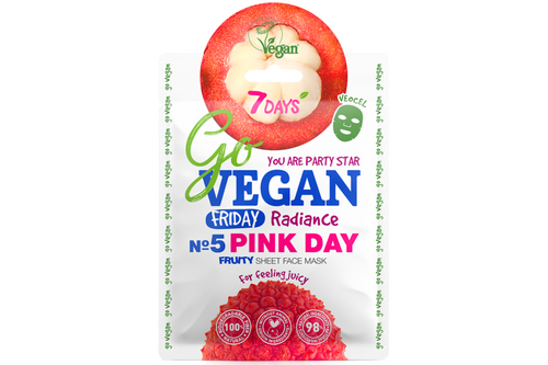 7 Days Go Vegan Sheet Face Mask 25g