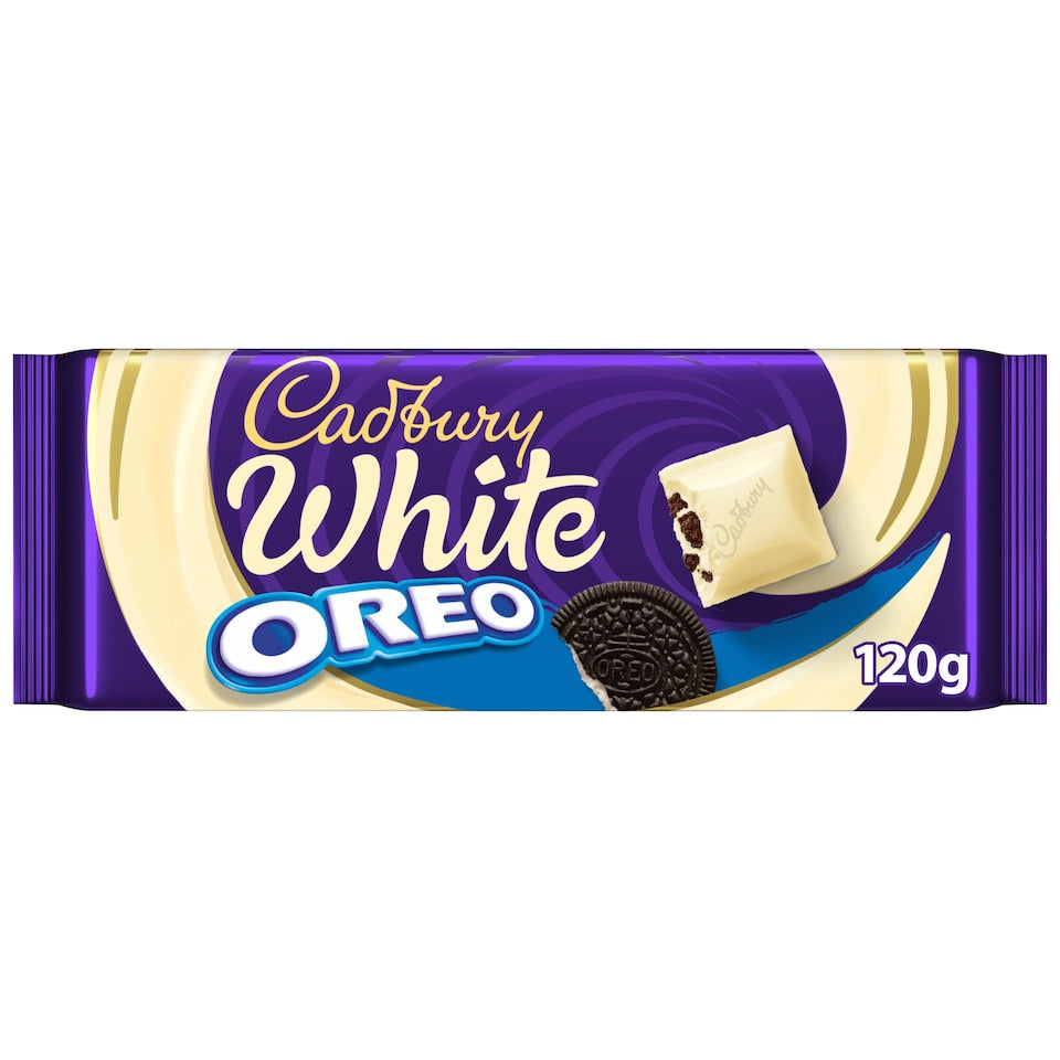 Cadbury Dairy Milk White Oreo 120g - Out of Date