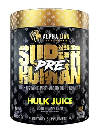 Alpha Lion Super Human Pre Workout 340g - Short Dated
