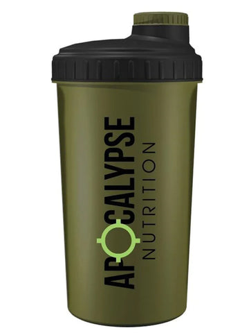 Apocalypse Nutrition Military Green Screw Caps Shaker 700ml