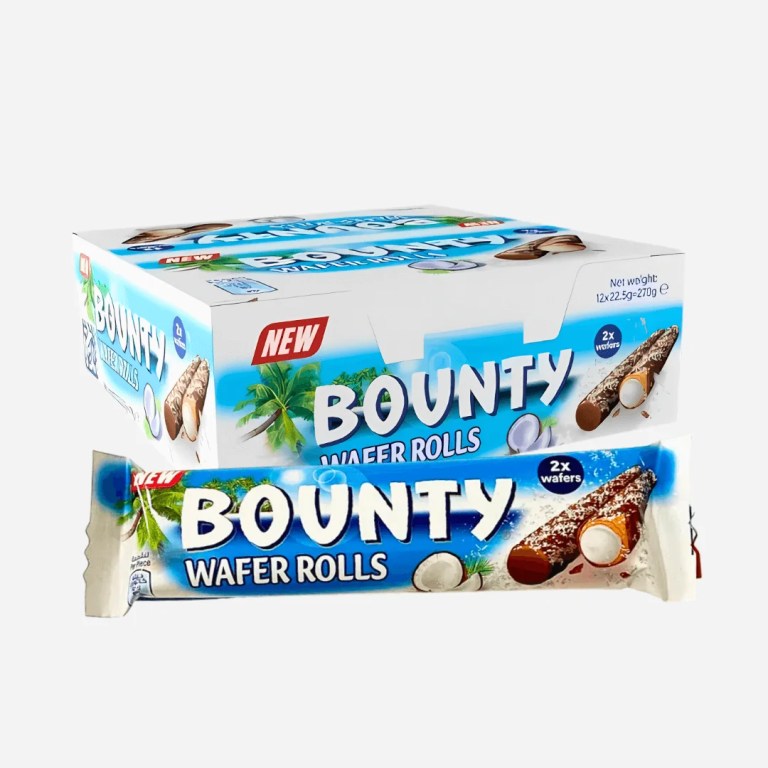 Bounty Wafer Rolls 12 x 22.5g