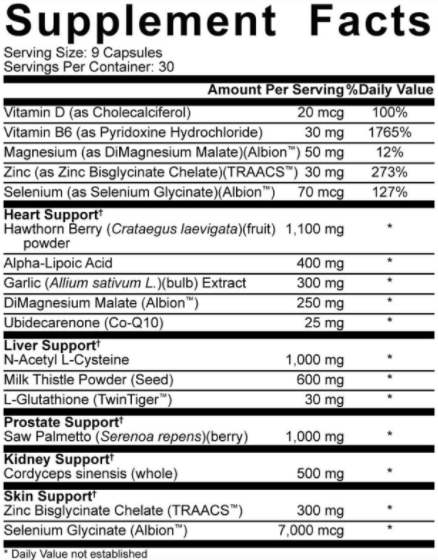 5% Nutrition Liver & Organ Defender Legendary Series 270 Caps
