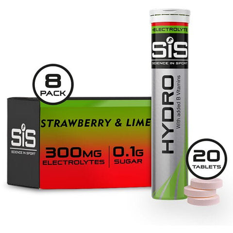 SiS GO Go Hydro Strawberry & Lime 8 x 20 Tablets (Box)