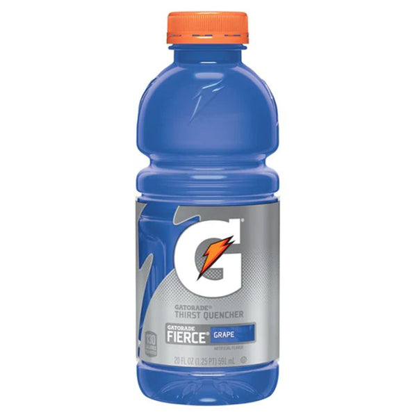 Gatorade Fierce Grape 24 x 591ml (case) - Out of Date