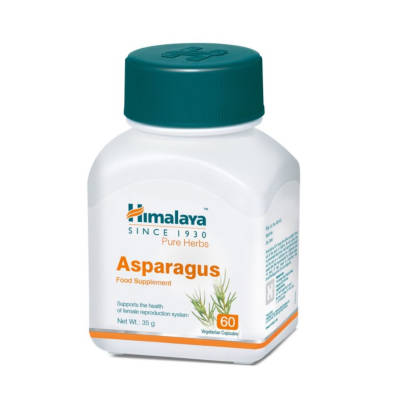 Himalaya Asparagus (Shatavari) 60 Caps - Short Dated